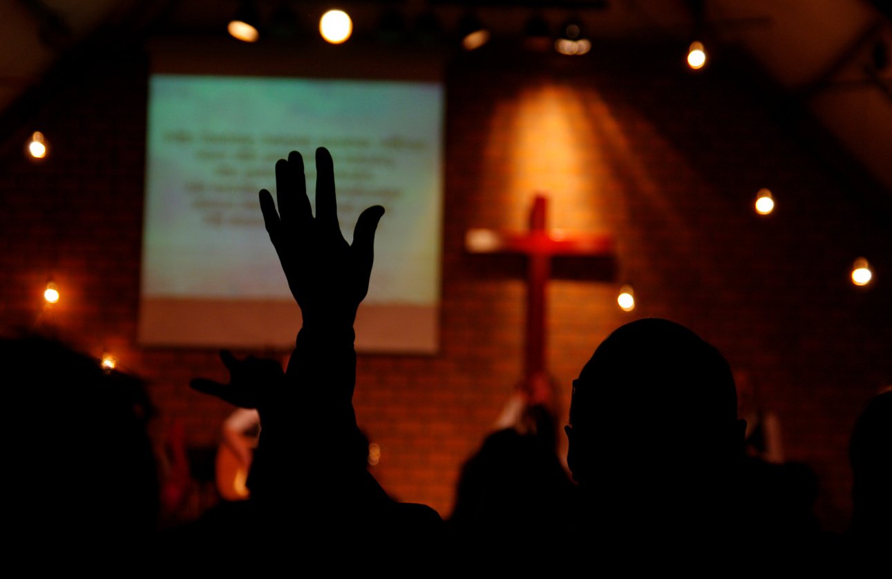 Praise event in a local Church