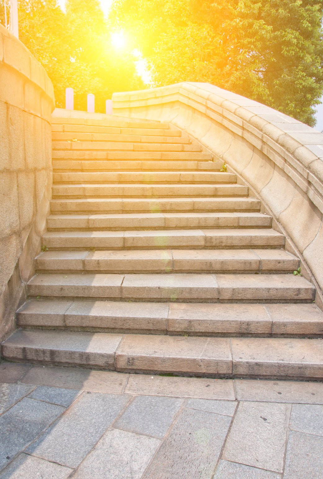 stone ladder